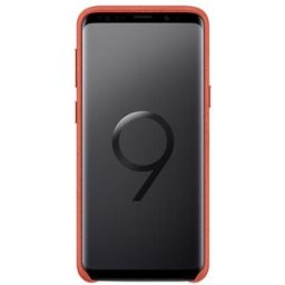 Capa SAMSUNG Galaxy S9 Alcântara Cover Vermelho - EF-XG960AREGWW