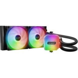 Water Cooler CPU Light Loop 240mm All-In-One (Preto) - BE QUIET!