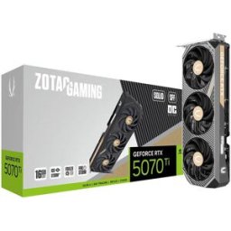 Placa Gráfica Gaming NVIDIA GeForce RTX 5070 Ti "Blackwell" Solid SFF OC 16G GDDR7 DLSS4 - ZOTAC