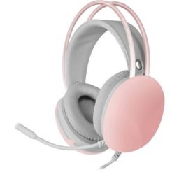 MARS-GAMING Auscultadores Headset MH-GLOW Full Chroma 360 RGB (Rosa) - MARS GAMING
