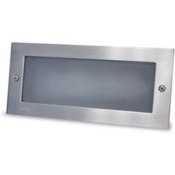 Projector Muro Aluminio LED 7W Branco F. 6000K 700Lm IP54 p/ Encastrar - GSC