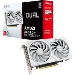 Placa Gráfica AMD Radeon RX 9060 XT "RDNA 4" Dual Gaming White 16GB GDDR6 - ASUS