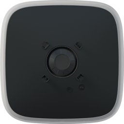 Sirene Exterior Personalizável s/ Fios 113dB c/ Grau de Segurança 2 e LED (Preto) - AJAX