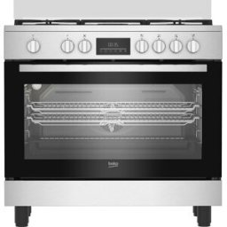 Fogão a Gás BGM11226EX 5 Bocas + Forno Elétrico 111L 2900W (Inox) - BEKO