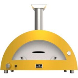 Forno de Pizza Híbrido Moderno 5 Pizze (Amarelo) - ALFA