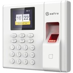 Leitor Biométrico Autónomo de Presença c/ Impressão Digital, Cartão MF e Password - SAFIRE