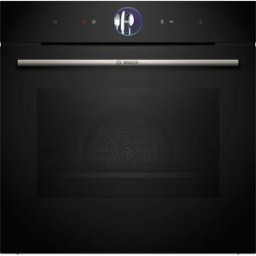 Forno de Encastre Serie 8 HRG7361B1 c/ Função Vapor 71L 3600W (Preto) - BOSCH