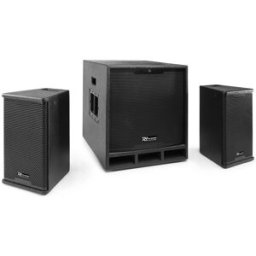 Sistema Som Activo 1500W (Subwoofer 15" + 2 Colunas 8") COMBO 1500 - Power Dynamics