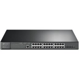 Switch JetStream 24 Portas Gigabit Managed PoE+ + 4 Portas SFP+ (10GbE) - TP-LINK