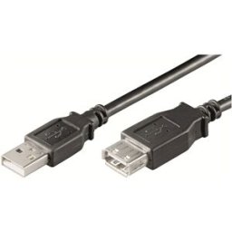 Cabo USB A Macho - USB A Fêmea 2.0 (3 mts) - EWENT