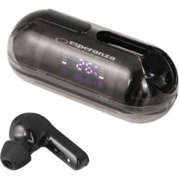 Auriculares Bluetooth TWS DAPHNIS (Preto) - ESPERANZA