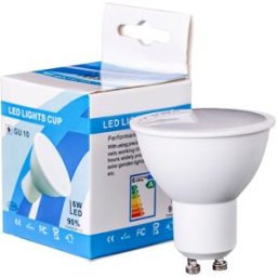 Lampada LED 220V GU10 8W Branco 4000K 720Lm - Dimável