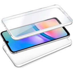 Capa Silicone 3D Frontal + Traseira p/ Samsung A057 Galaxy A05s (Transparente) - COOL