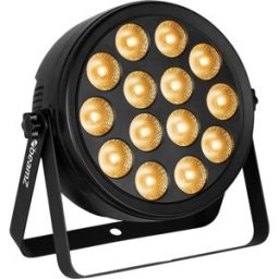 Projector LED PAR 14x 4W "6-EM-1" RGBAW-UV c/ Comando (BCC165) - beamZ