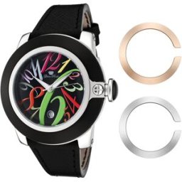 Relógio Analógico GR32018 44MM (Preto) - GLAM ROCK