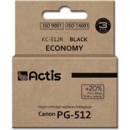 Tinteiro Compatível PG-512 Canon (Preto) - ACTIS
