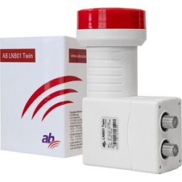 AB-COM LNB Universal Twin Ultra HD 3D 4K 2 Saídas