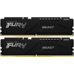 Memória RAM DIMM Fury Beast 16GB (2x8GB) DDR5-6000MHz (AMD Expo/Intel XMP) CL30 - KINGSTON