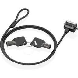 Cadeado Segurança p/ Portátil c/ Chave (1,5 mts) - AISENS