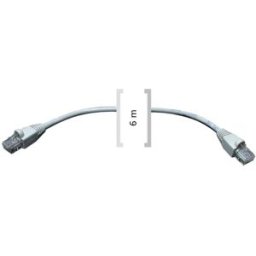 Cabo UTP Cat 6 6m (Cinzento) - FONESTAR