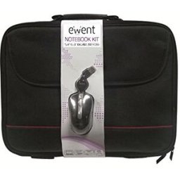 Mochila p/ Portátil 15.6" + Rato (Preto) - EWENT