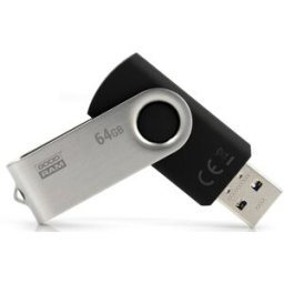 Pen Drive USB 3.2 64GB UTS3 (Preto) - GOODRAM