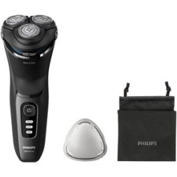 Máquina de Barbear Elétrica Shaver 3000 Series (Preto) - PHILIPS