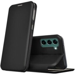 Capa Livro p/ Samsung S906 Galaxy S22 Plus Elegance (Preto) - COOL