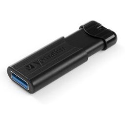 Pen Drive PinStripe 16 GB USB Type-A 3.2 Gen 1 (3.1 Gen 1) Preto - VERBATIM