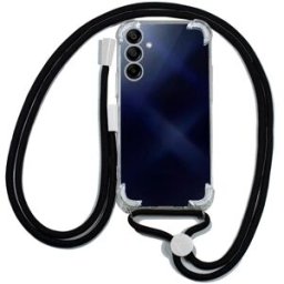 Capa p/ Samsung A155 Galaxy A15 / A15 5G / M15 5G Cordão Preto - COOL