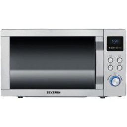 Microondas c/ Grill + Convecção 25L 900W (Prateado) - SEVERIN