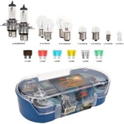 Pack de Lampadas e Fusiveis Auto (16pcs)