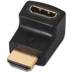 Adaptador HDMI Fêmea - HDMI Macho 90º - Nanocable