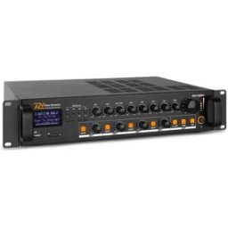 Amplificador Linha 100V 120W RMS c/ 4 Zonas MP3/USB/SD/FM/BLUETOOTH (PDV120MP3) - Power Dynamics