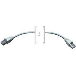 Cabo UTP Cat 6 1m (Cinzento) - FONESTAR