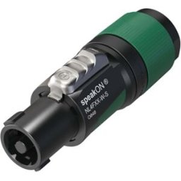 Ficha Speakon Macho 4 Polos - NEUTRIK