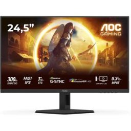 Monitor 25G4SRE IPS W-LED 24.5" FHD 16:9 300Hz/310Hz(OC) G-SYNC Compatible/ VESA Adaptive Sync - AOC