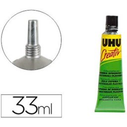 Cola Creativ p/ Espuma de Borracha e Materiais Flexiveis (33ml) - UHU