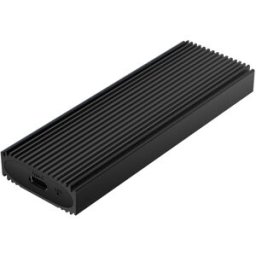Caixa Externa USB 3.2 p/ Disco SSD M.2 NVMe (Preto) - AISENS