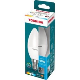 Lâmpada LED Essential Prime C37 E14 4,7W 6500K 500Lm - TOSHIBA