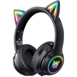 Auscultadores Headset Bluetooth B90 RGB (Preto) - ONIKUMA