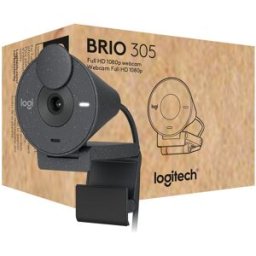 Webcam Brio 305 USB-C 2MP 1080p Full HD (Grafite) - LOGITECH