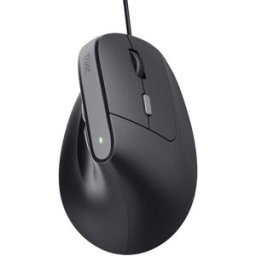 Rato Ergonómico USB Bayo II 2400DPI (Preto) - TRUST