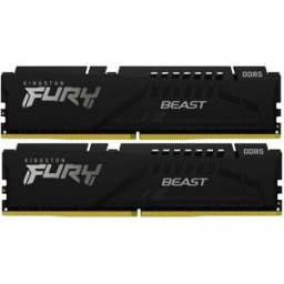 Memória RAM DIMM Fury Beast 32GB (2x16GB) DDR5-6000MHz (AMD Expo/Intel XMP) CL36 - KINGSTON
