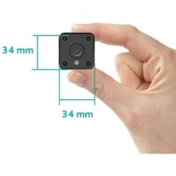Mini Camara Oculta Wi-Fi 720p 4 LEDs IR c/ Bateria (Gravação Áudio/Video) - ISNATCH