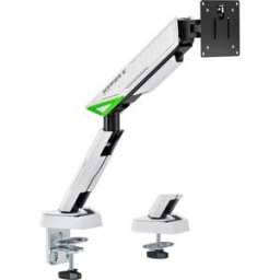 Suporte de Mesa p/Monitor/TV 16Kg (Preto/Branco) - AISENS