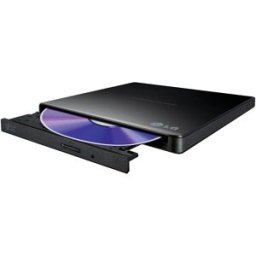 Drive Ótico Externo DVD-RW Ultra Slim (Preto) - LG