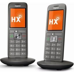 Siemens Pack 2x Telefones Digitais s/ Fios CL660HX (Antracite/Preto) - GIGASET