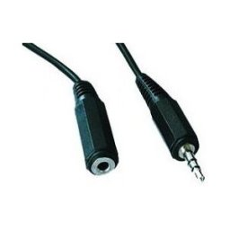 Cabo Jack 3,5mm Macho - Jack 3,5mm Femea (2 mts) - GEMBIRD