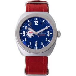 Relógio Analógico 09MON-ALKZBLU 42MM (Prateado) - MONTRES DE LUXE